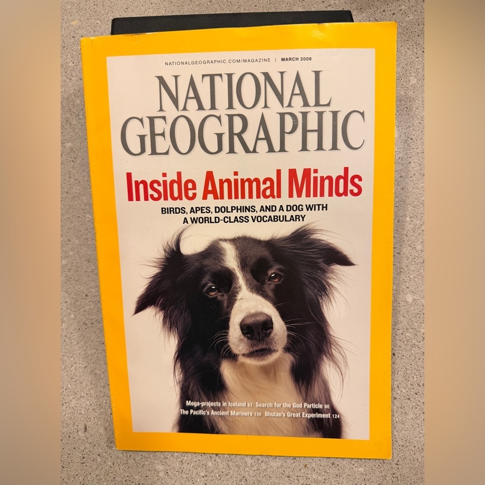 National Geographic Red and White Features Page